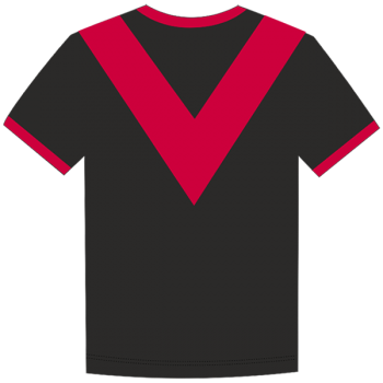 Airdrieonians F.C. 2024/25 Training Shirt Black/Red